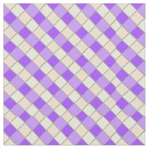 Tissu Lilac et Peach