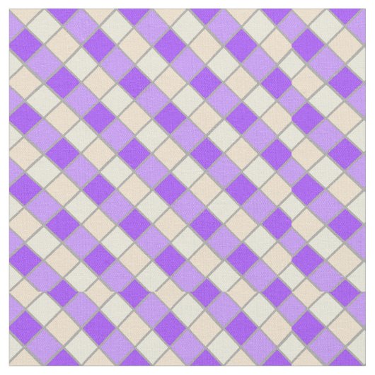 Tissu Lilac et Peach (Fermer)