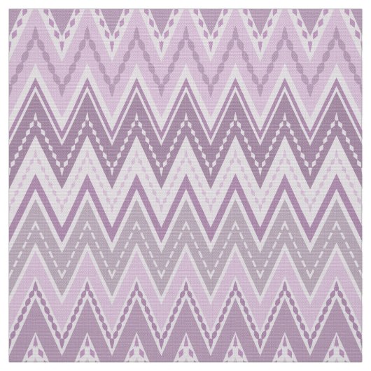 Tissu Lilac, rose, zigzag (Échantillon)