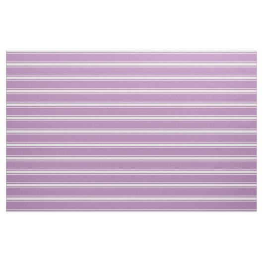 Tissu Lilac Stripes personnalisé (Yard)