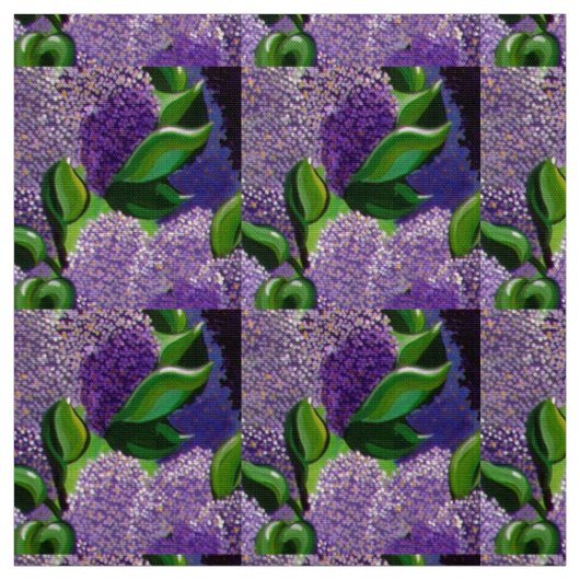 Tissu Lilacs (Échantillon)