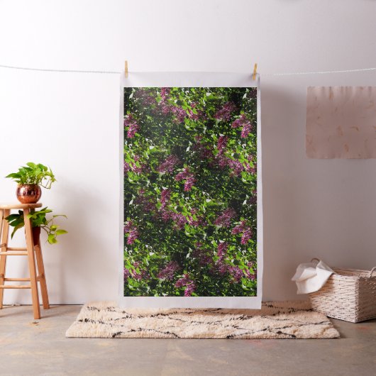 Tissu Lilas en fleurs..... (In Situ)