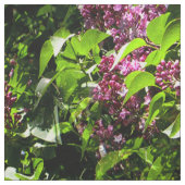 Tissu Lilas en fleurs..... (Échantillon)