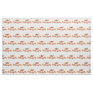 Tissu L'illustration festive et lumineuse de Thanksgivin