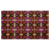 Tissu Lilly de muscade orange (Fat Quarter)