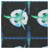 Tissu Lily de fée bleue (Détail)