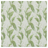 Tissu Lily de la Vallée Élégance botanique (Détail)