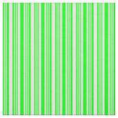 Tissu Lime et lignes de couleur blanche (Échantillon)