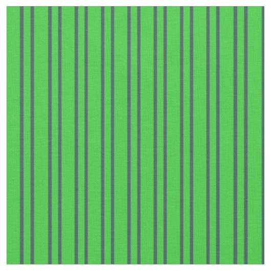 Tissu Lime Vert et Ardoise foncée Gris Lignes de couleur (Fermer)