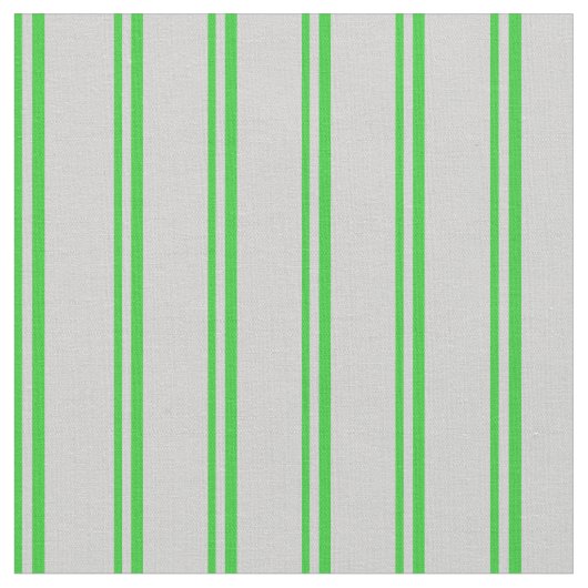 Tissu Lime vert et gris clair lignes Motif (Fermer)