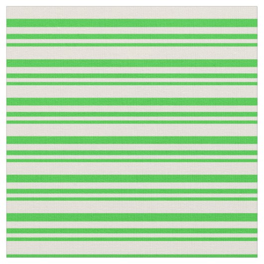 Tissu Lime Vert et Motif couleur beige (Fermer)