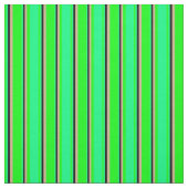 Tissu Lime, Vert, Noir & Tan Motif rayé (Échantillon)