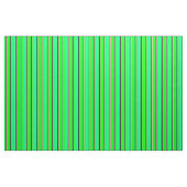 Tissu Lime, Vert, Noir & Tan Motif rayé (Fat Quarter)