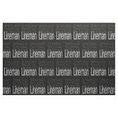 Tissu Lineman Extraordinaire (Fat Quarter)