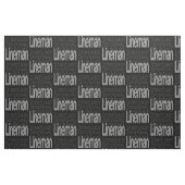 Tissu Lineman Extraordinaire (Fat Quarter)