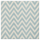 Tissu Linge rustique Beige et bleu Chevron (Échantillon)