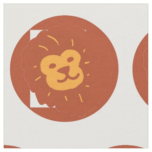 tissu lion (Fermer)