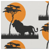 Tissu Lion (Détail)