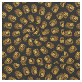 Tissu Lion Abstrait Art, (Fermer)