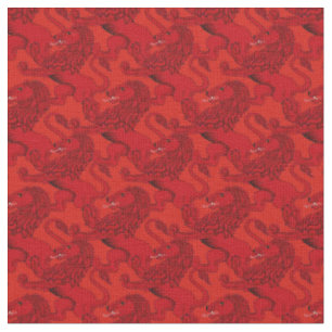 Tissu Lion rampant d'Écosse, drapeau/bannière ancien