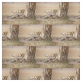 Tissu Lioness stretching (Échantillon)