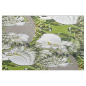 Tissu Lis blancs....... (Fat Quarter)