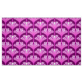 Tissu Lis d'art déco, pourpre d'améthyste et orchidée (Fat Quarter)