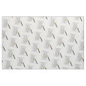 TISSU - LISTE D'ACHATS D'AMANTS DE BOURBON (Fat Quarter)