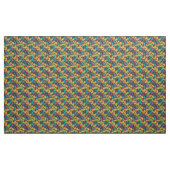 Tissu Little cute funny monsters (Yard)