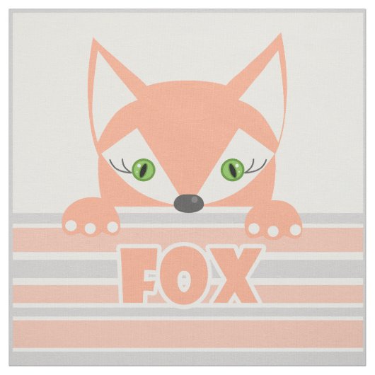 Tissu Little Fox (Échantillon)