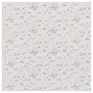 Tissu Little Pastel Purple Floral