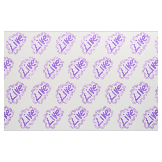 Tissu Live (Fat Quarter)