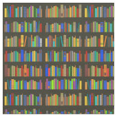 Tissu Livres et étagères Design Fabric (Fermer)