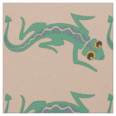 Tissu Lizard du sud-ouest avec bande violette pâle (Fermer)