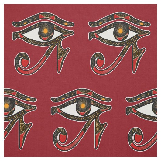 Tissu L'OEil égyptien d'Orus (Échantillon)
