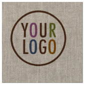 Tissu Logo d'entreprise sur mesure (Fermer)