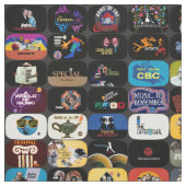 Tissu Logos et graphismes CBC (Échantillon)