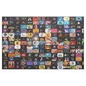 Tissu Logos et graphismes CBC (Fat Quarter)
