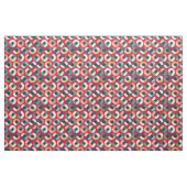 Tissu Londres beauté cible rouge (Yard)