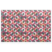 Tissu Londres beauté cible rouge (Fat Quarter)