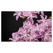 Tissu L'orchidée pourpre tropicale de Cattleya fleurit (Fat Quarter)