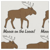 Tissu L'orignal sur l'orignal ! (Fermer)