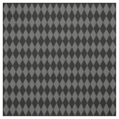 Tissu Losanges Arlequin Noir & Gris foncé (Échantillon)