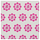 Tissu Lotus rose (Échantillon)