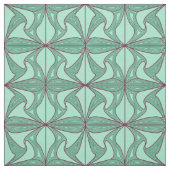 Tissu Lotus vert (Échantillon)