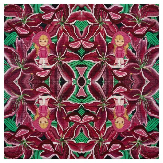 Tissu Lou Lily (Échantillon)