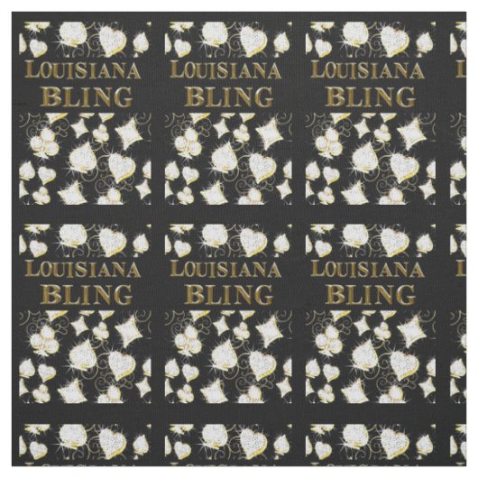 TISSU LOUISIANA BLING (Échantillon)