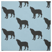 Tissu Loup noir (Échantillon)