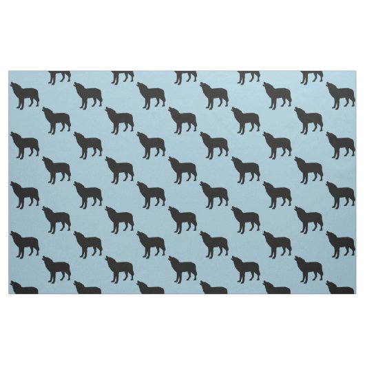 Tissu Loup noir (Fat Quarter)