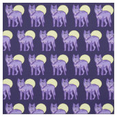 Tissu Loup pourpre cool (Échantillon)